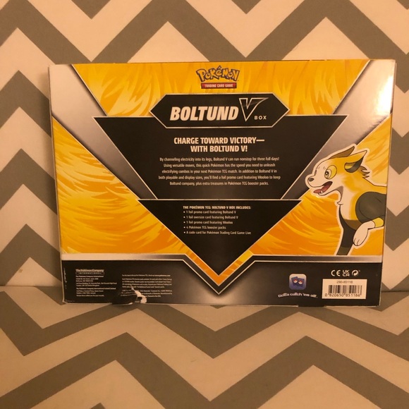 Pokemon Boltund V Box Pokemon Boltund V Box